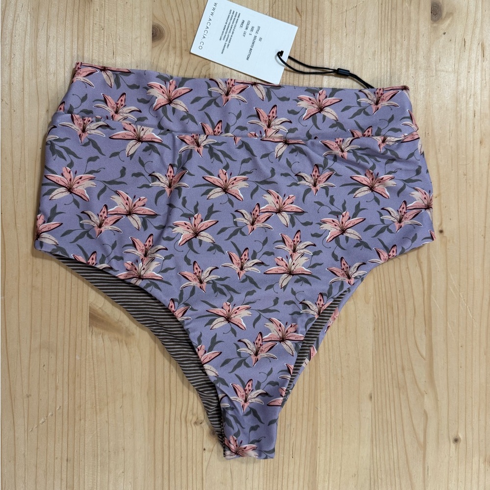 Acacia swimwear Solento bottom in Lily